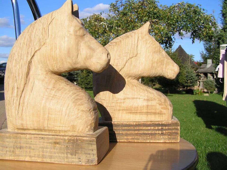 rzeźby ogrodowe z drewna Piaseczno